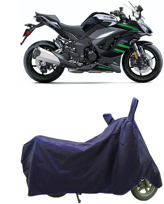 Coxtor Waterproof Two Wheeler Cover for Kawasaki(Ninja 1000 BS6, Blue)