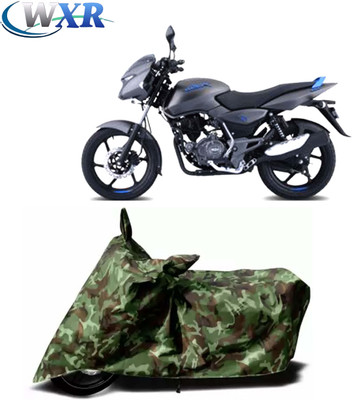 WXR Waterproof Two Wheeler Cover for Bajaj(Pulsar 125, Green)