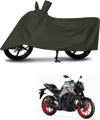 aosis Waterproof Two Wheeler Cover for Yamaha(MT 03, Green)