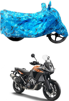 HYBRIDS COLLECTION Two Wheeler Cover for KTM(1050 Adventure, Blue)