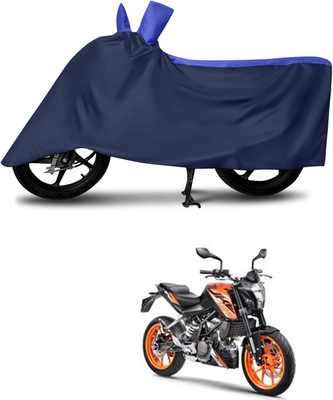 DeepShakshi AUTOMOTIVE Waterproof Two Wheeler Cover for KTM(125 Duke, Multicolor)