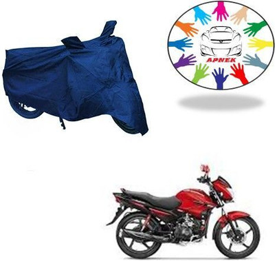 DeepShakshi AUTOMOTIVE Waterproof Two Wheeler Cover for Hero(Glamour FI, Blue)