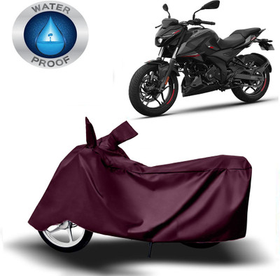Autoinnovation Two Wheeler Cover for Bajaj(Pulsar 250, Maroon)