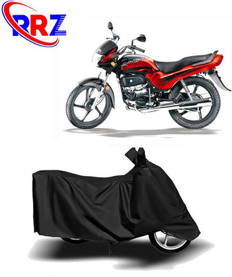 RRZ Waterproof Two Wheeler Cover for Hero(Passion Plus, Black)