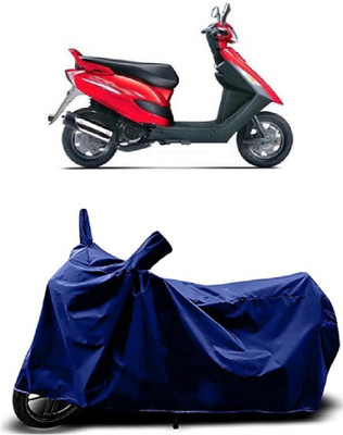 VESMEI Two Wheeler Cover for Bajaj(Kristal, Blue)