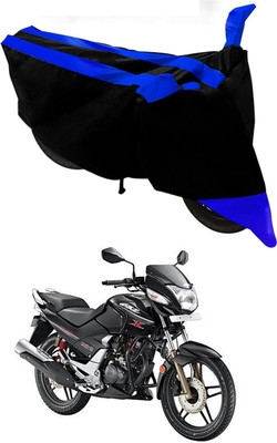 Mdstar Waterproof Two Wheeler Cover for Hero(CBZ, Blue, Black)