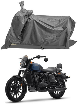 A G Enterprises Waterproof Two Wheeler Cover for Yezdi(Roadster, Grey)
