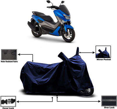 Amexride Two Wheeler Cover for Yamaha(NMax 155 BS6, Blue)
