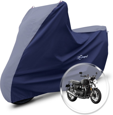 Neodrift Two Wheeler Cover for Triumph(Speed Twin, Grey, Blue)
