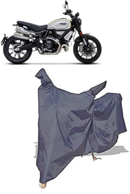 Amexride Two Wheeler Cover for Ducati(Scrambler 1100, Grey)