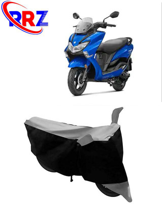 RRZ Waterproof Two Wheeler Cover for Suzuki(Burgman Street, Black, Grey)
