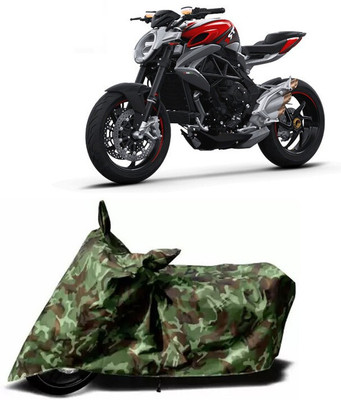 DeepShakshi AUTOMOTIVE Waterproof Two Wheeler Cover for MV Agusta(Brutale, Multicolor)