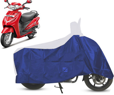 EGAL Waterproof Two Wheeler Cover for Hero(Duet 125 CC BS6, White)