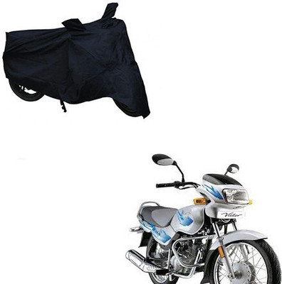 DeepShakshi AUTOMOTIVE Two Wheeler Cover for TVS(Victor GLX, Black)