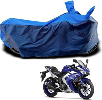 DeepShakshi AUTOMOTIVE Waterproof Two Wheeler Cover for Yamaha(YZF, Blue)