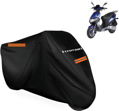 Horseyaart Waterproof Two Wheeler Cover for LML(Freedom Prima, Black)