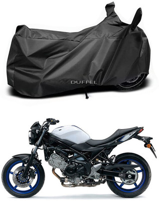 Duffel Two Wheeler Cover for Suzuki(Black)
