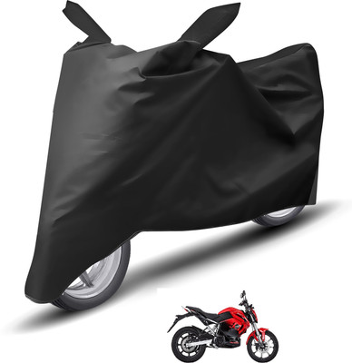 Caronix Waterproof Two Wheeler Cover for Revolt(Black)