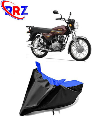 RRZ Waterproof Two Wheeler Cover for Yamaha(Crux, Black, Blue)