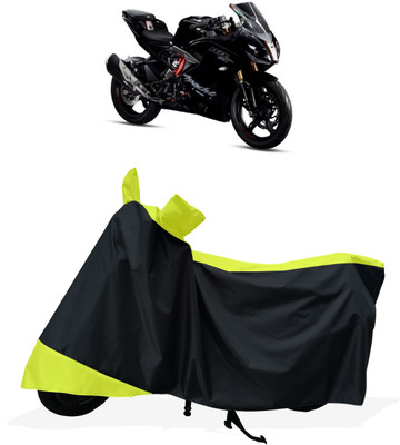 Tricway Two Wheeler Cover for TVS(Apache RTR 310 BS6, Yellow)