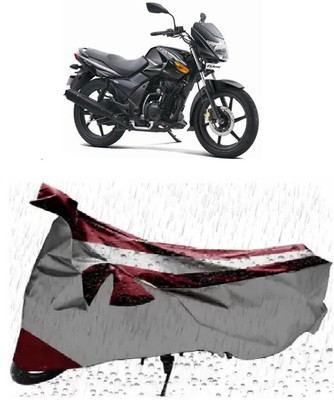 MISSION COLLECTION Waterproof Two Wheeler Cover for TVS(Flame DS 125, Silver)