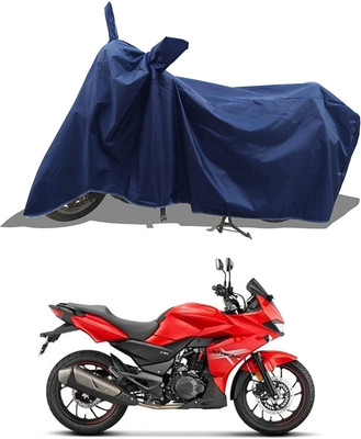 KEDIT Two Wheeler Cover for Hero(MotoCorp Xtreme 200S, Blue)