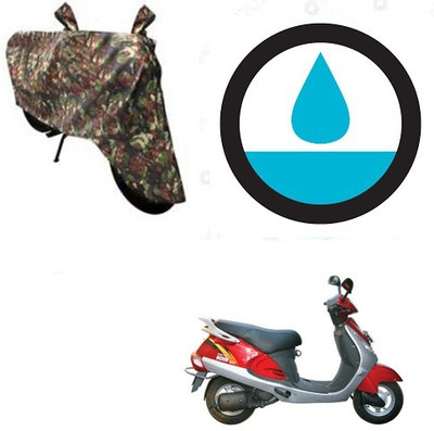 DeepShakshi AUTOMOTIVE Waterproof Two Wheeler Cover for Kinetic(Nova, Multicolor)