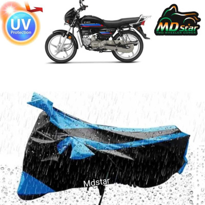 MMSSTAR Waterproof Two Wheeler Cover for Simple Energy(Activa 125, Blue, Black)