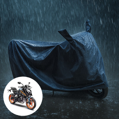 PAGORA Waterproof Two Wheeler Cover for KTM(250 Duke, Black)