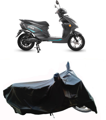 Wegather Two Wheeler Cover for Hero Electric(Electric Atria, Black)