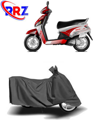 RRZ Waterproof Two Wheeler Cover for Mahindra(Gusto 125, Grey)