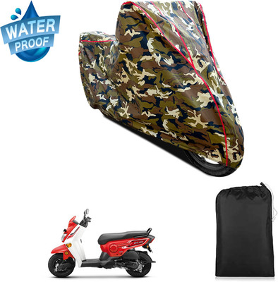 GOSHIV-car and bike accessories Waterproof Two Wheeler Cover for Honda(Cliq, Yellow)