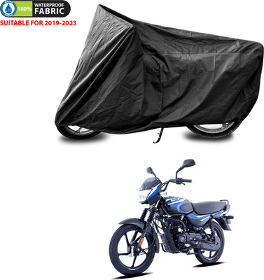 PAGORA Waterproof Two Wheeler Cover for Bajaj(CT100, Black)