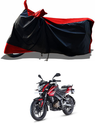 DeepShakshi AUTOMOTIVE Waterproof Two Wheeler Cover for Bajaj(Pulsar NS 200, Red)