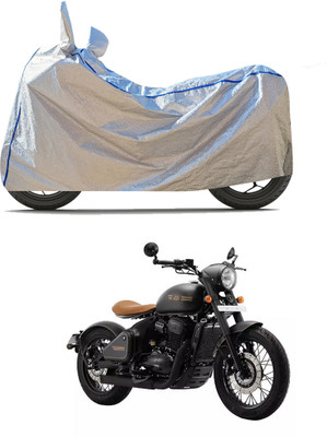 PAGORA Waterproof Two Wheeler Cover for JAWA(Perak, Silver)