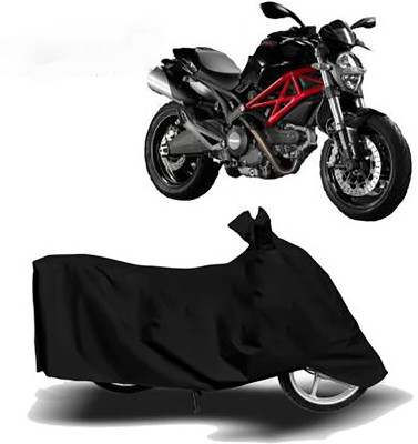 MWBB Waterproof Two Wheeler Cover for Ducati(Monster 795, Black)