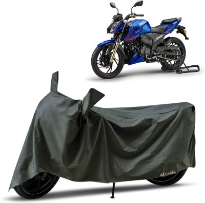 MMSSTAR Waterproof Two Wheeler Cover for TVS(Apache RTR 200 4V, Green)