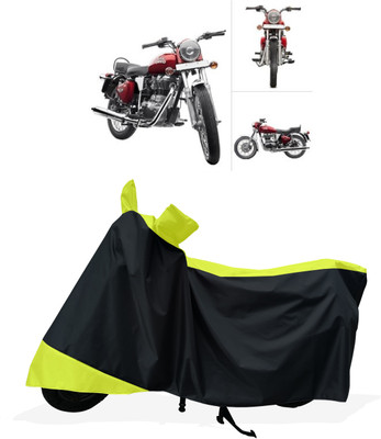 Tricway Two Wheeler Cover for Royal Enfield(Twin spark, Yellow)