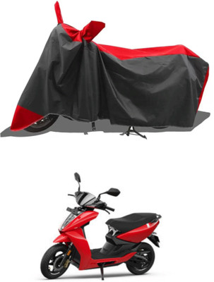 WMIZEXA Waterproof Two Wheeler Cover for Ather(450 X, Red, Black)