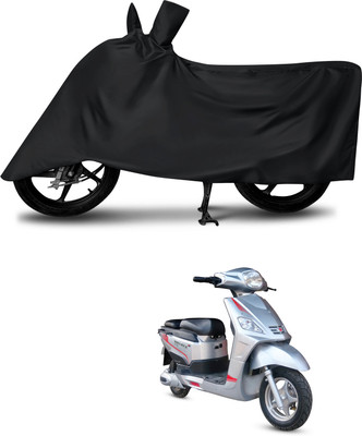 DeepShakshi AUTOMOTIVE Waterproof Two Wheeler Cover for Hero(Electric NYX, Black)