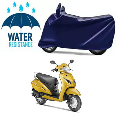 Furious3D Two Wheeler Cover for Honda(Activa 5G, Blue)