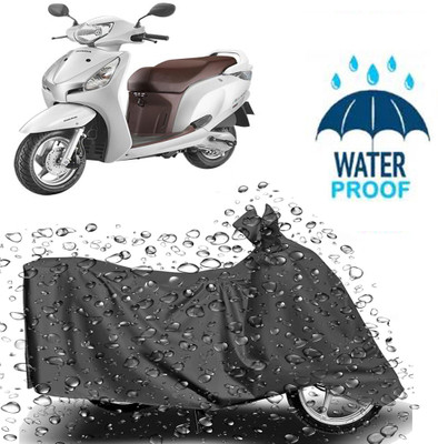 Autoinnovation Waterproof Two Wheeler Cover for Honda(Aviator, Grey)