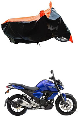 VESMEI Two Wheeler Cover for Yamaha(FZ FI, Orange)