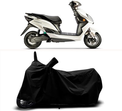 RABABLI Waterproof Two Wheeler Cover for Evolet(Derby, Black)
