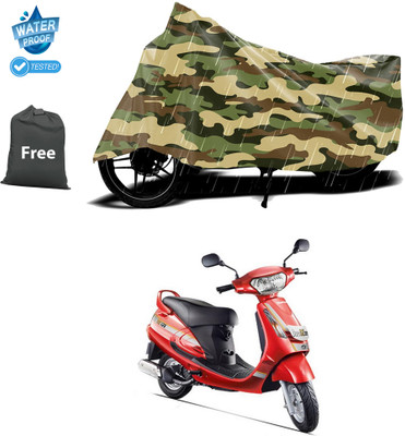 PAGORA Waterproof Two Wheeler Cover for Mahindra(Duro DZ, Yellow)