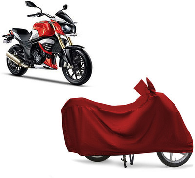 EGAL Two Wheeler Cover for Mahindra(MOJO XT 300, Maroon)