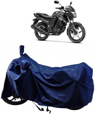 AutoKick Two Wheeler Cover for Yamaha(SZ R, Blue)