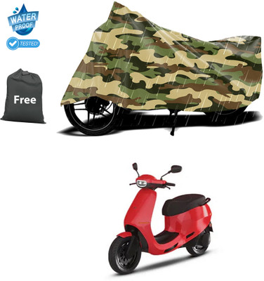 PAGORA Waterproof Two Wheeler Cover for Ola(Yellow)