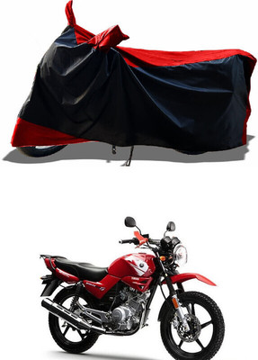 DeepShakshi AUTOMOTIVE Waterproof Two Wheeler Cover for Yamaha(YBR 125, Red)