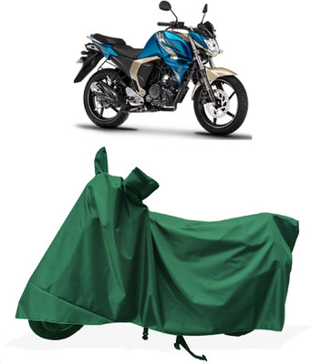 Tricway Two Wheeler Cover for Yamaha(FZ S FI (V 2.0), Green)